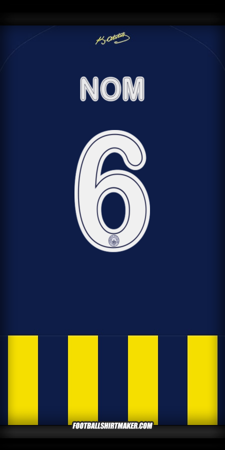 Maillot Fenerbahce SK Cup 2025/2026 -  nom - 6