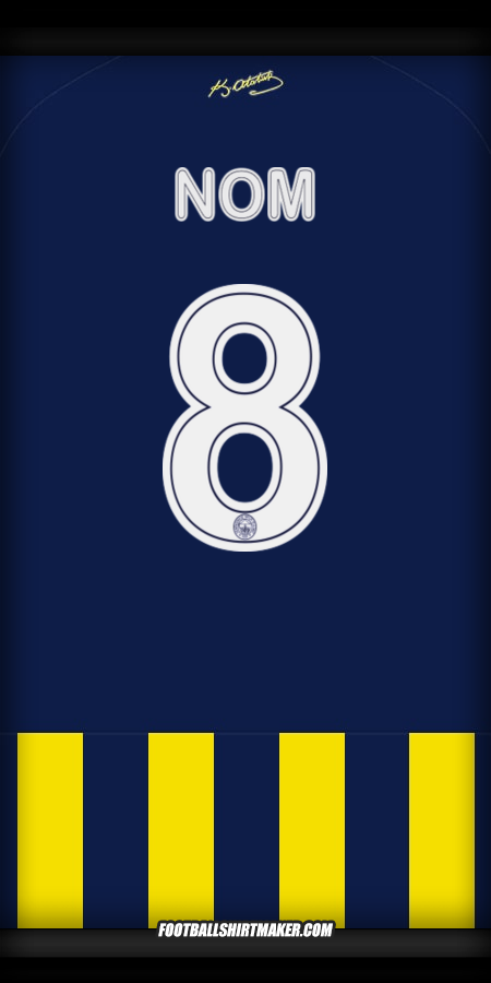 Maillot Fenerbahce SK Cup 2025/2026 -  nom - 8