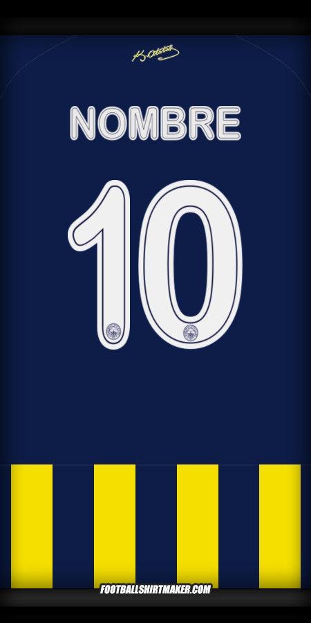 Jersey Fenerbahce SK Cup 2025/2026 -  nombre - 10