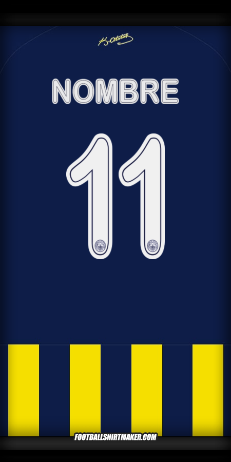 Jersey Fenerbahce SK Cup 2025/2026 -  nombre - 11