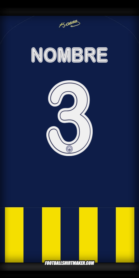 Camiseta Fenerbahce SK Cup 2025/2026 -  nombre - 3