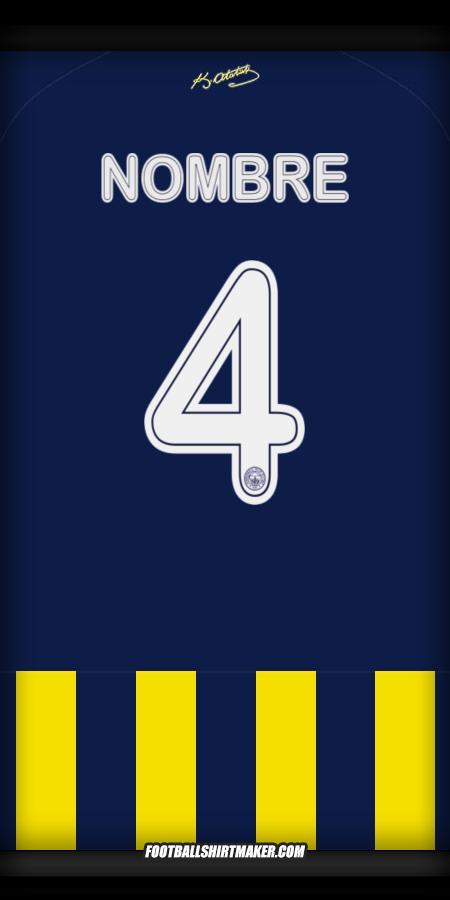 Jersey Fenerbahce SK Cup 2025/2026 -  nombre - 4