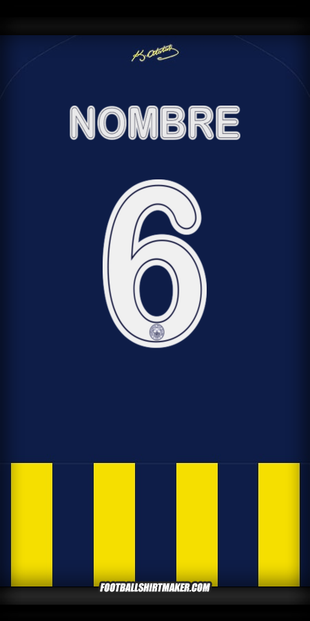 Jersey Fenerbahce SK Cup 2025/2026 -  nombre - 6