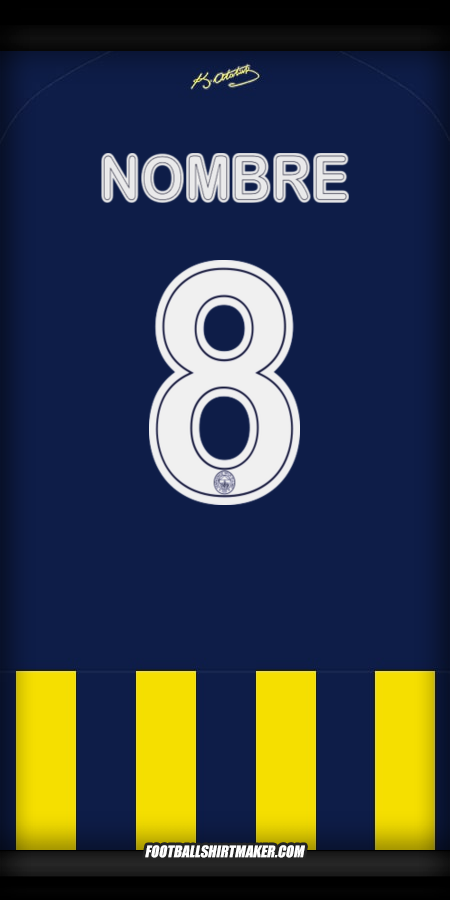 Jersey Fenerbahce SK Cup 2025/2026 -  nombre - 8