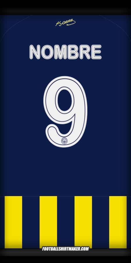 Camiseta Fenerbahce SK Cup 2025/2026 -  nombre - 9