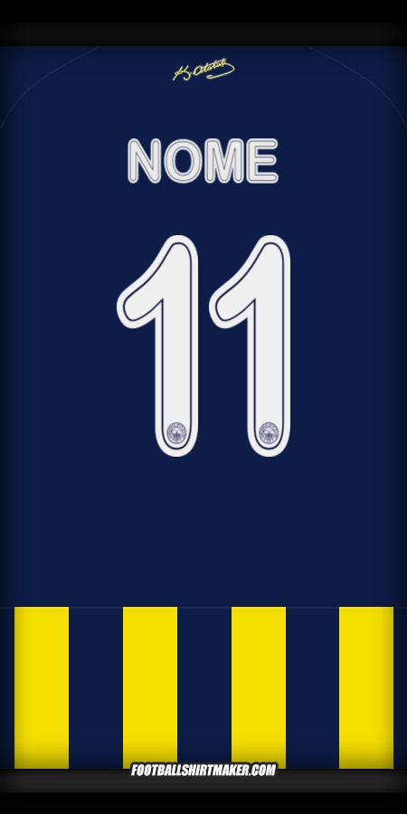 Camisa Fenerbahce SK Cup 2025/2026 -  nome - 11