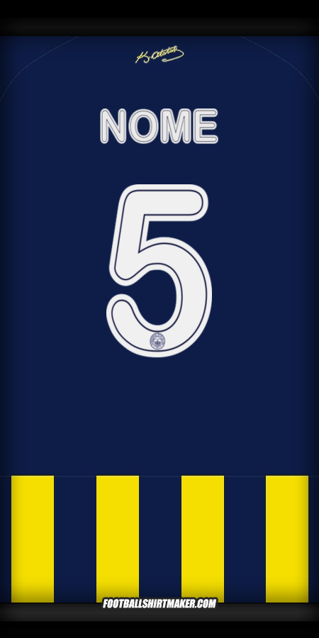 Maglia Fenerbahce SK Cup 2025/2026 -  nome - 5