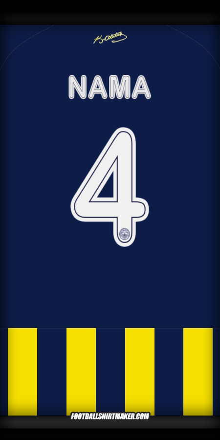 Jersey Fenerbahce SK Cup 2025/2026 -  nama - 4