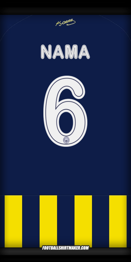 Jersey Fenerbahce SK Cup 2025/2026 -  nama - 6
