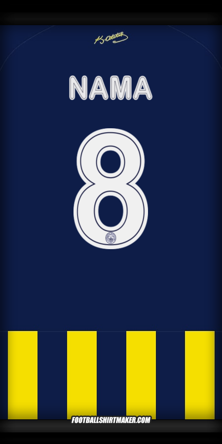 Jersey Fenerbahce SK Cup 2025/2026 -  nama - 8