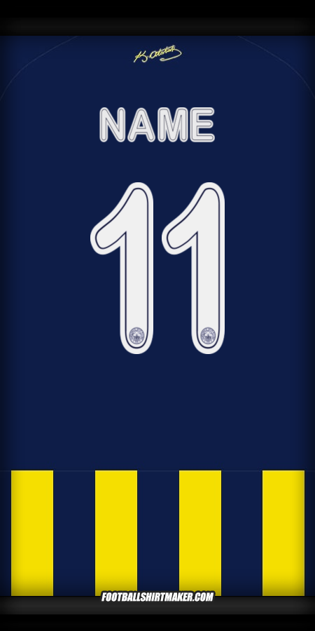 Shirt Fenerbahce SK Cup 2025/2026 -  name - 11