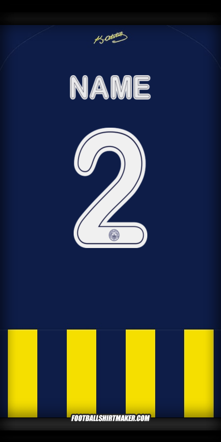 Jersey Fenerbahce SK Cup 2025/2026 -  name - 2