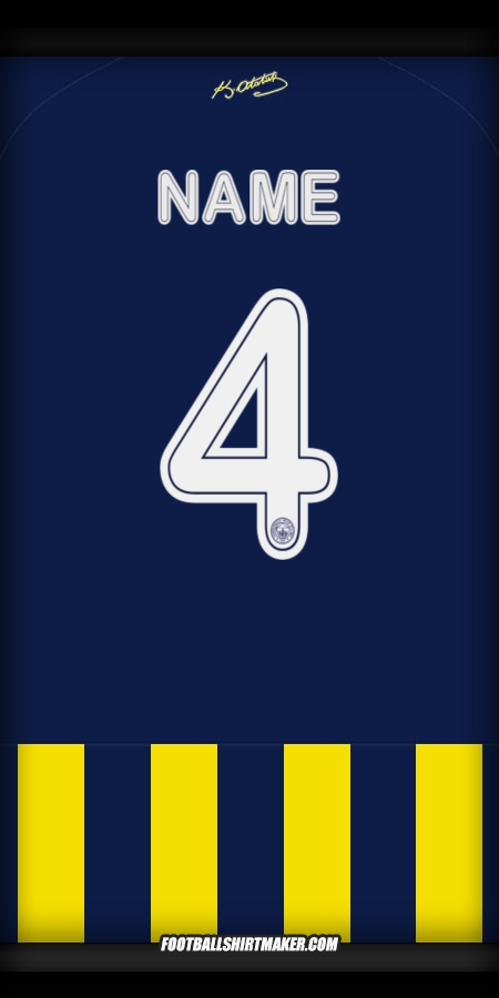 Trikot Fenerbahce SK Cup 2025/2026 -  name - 4