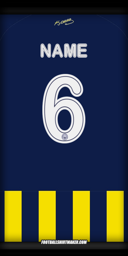 Trikot Fenerbahce SK Cup 2025/2026 -  name - 6