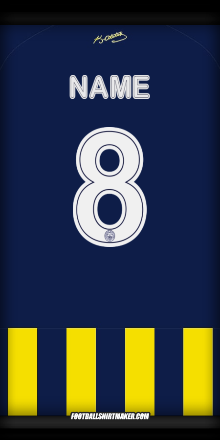 Shirt Fenerbahce SK Cup 2025/2026 -  name - 8