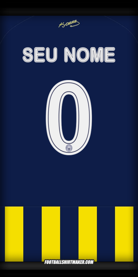 Camisa Fenerbahce SK 2025/2026 Cup -  seu nome - 0