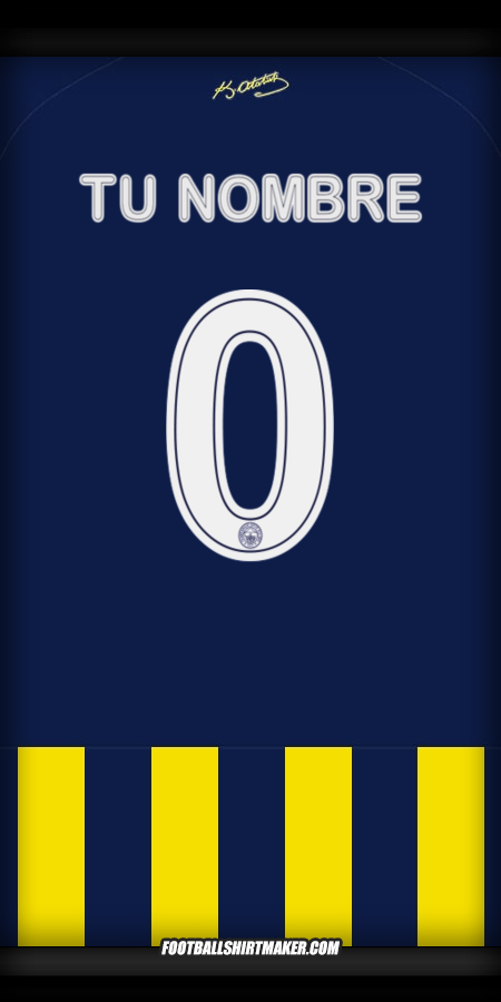 Camiseta Fenerbahce SK Cup 2025/2026 -  tu nombre - 0
