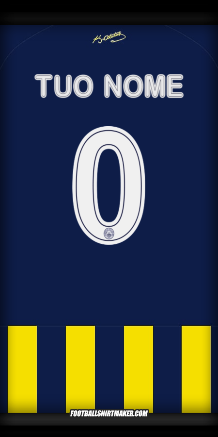 Maglia Fenerbahce SK 2025/2026 Cup -  tuo nome - 0