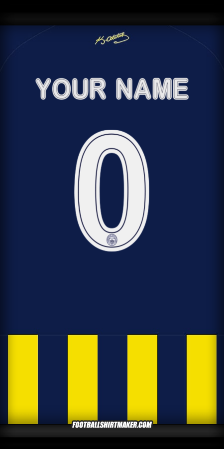Shirt Fenerbahce SK 2025/2026 Cup -  your name - 0
