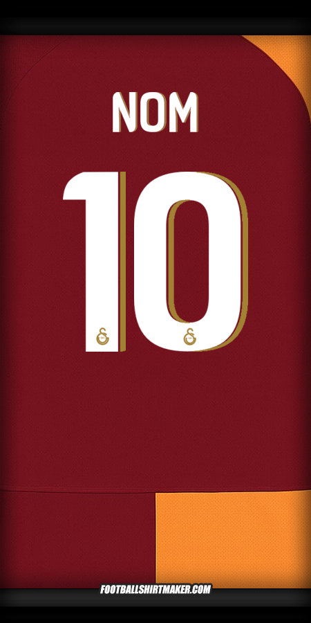 Maillot Galatasaray SK Cup 2025/2026 -  nom - 10