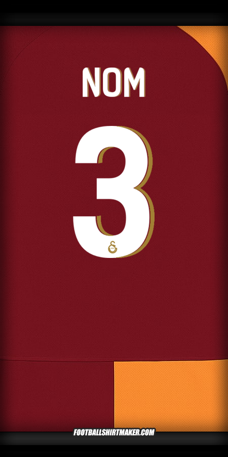 Maillot Galatasaray SK Cup 2025/2026 -  nom - 3