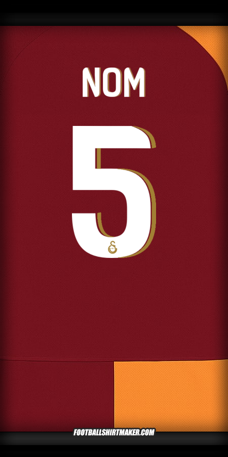 Maillot Galatasaray SK Cup 2025/2026 -  nom - 5