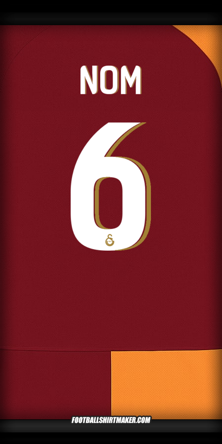 Maillot Galatasaray SK Cup 2025/2026 -  nom - 6