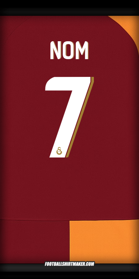 Maillot Galatasaray SK Cup 2025/2026 -  nom - 7