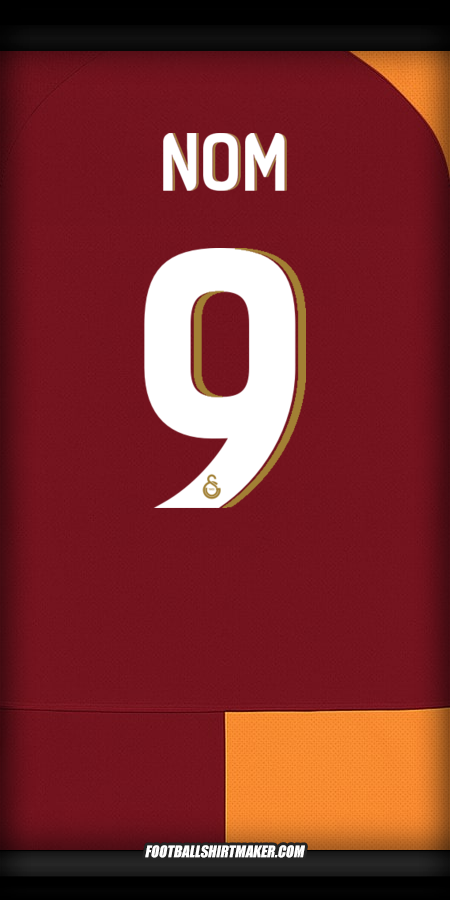 Maillot Galatasaray SK Cup 2025/2026 -  nom - 9
