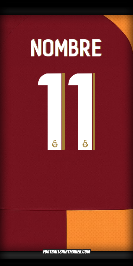Jersey Galatasaray SK Cup 2025/2026 -  nombre - 11