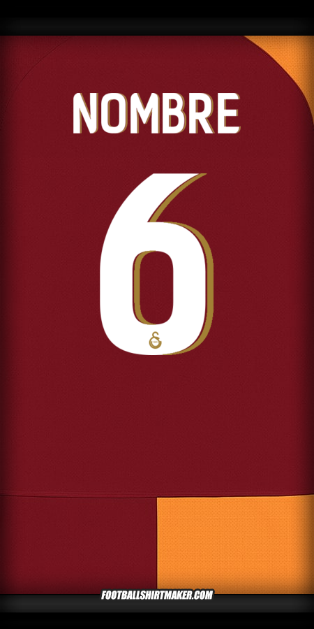 Camiseta Galatasaray SK Cup 2025/2026 -  nombre - 6