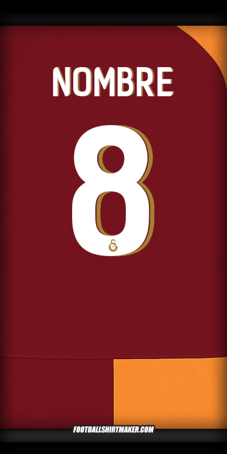 Jersey Galatasaray SK Cup 2025/2026 -  nombre - 8