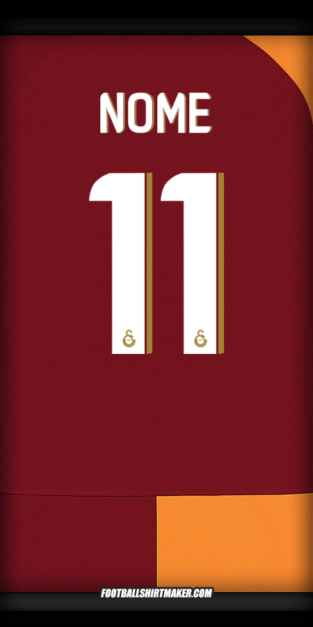 Maglia Galatasaray SK Cup 2025/2026 -  nome - 11