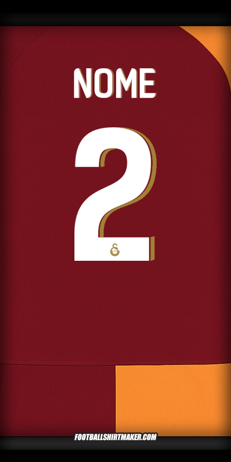 Camisa Galatasaray SK Cup 2025/2026 -  nome - 2