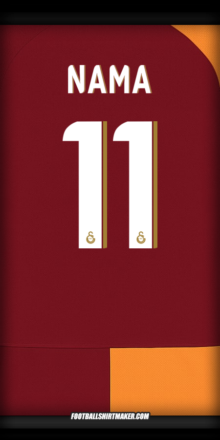 Jersey Galatasaray SK Cup 2025/2026 -  nama - 11