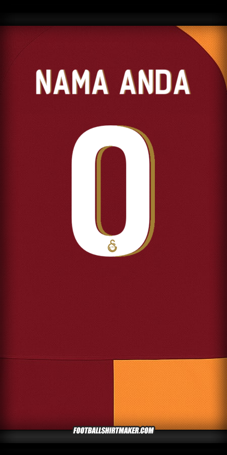 Jersey Galatasaray SK Cup 2025/2026 -  nama anda - 0