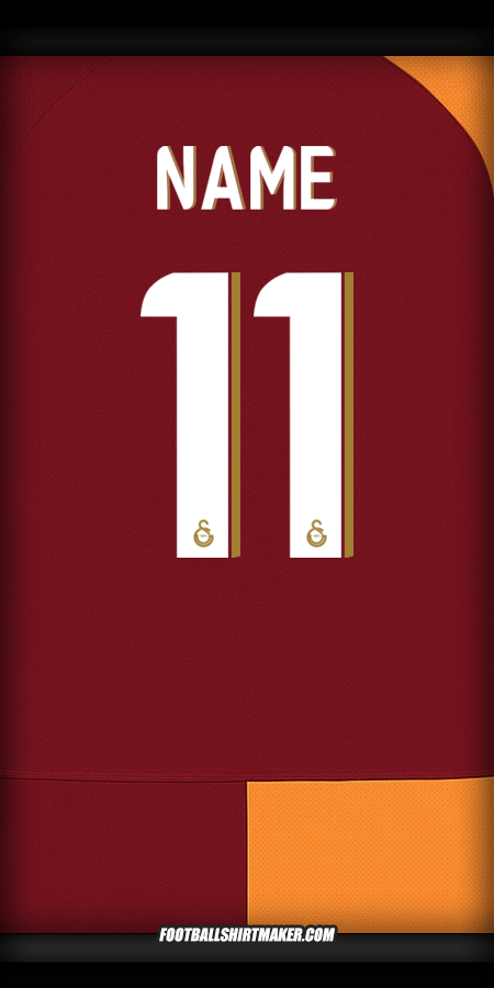 Trikot Galatasaray SK Cup 2025/2026 -  name - 11