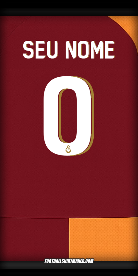 Camisa Galatasaray SK Cup 2025/2026 -  seu nome - 0