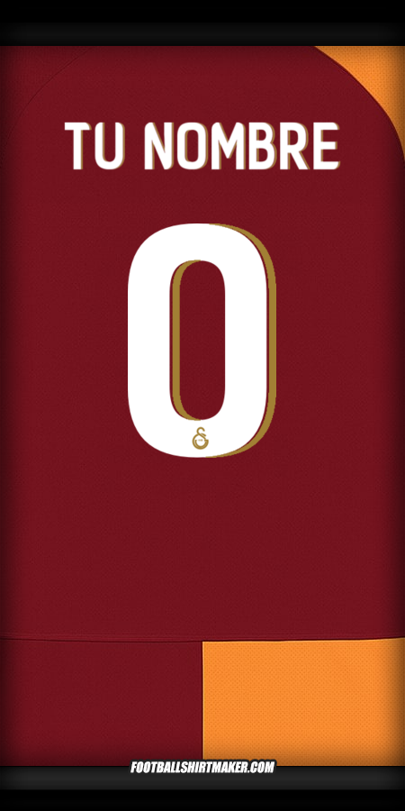 Camiseta Galatasaray SK Cup 2025/2026 -  tu nombre - 0