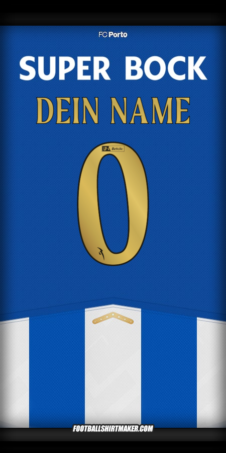 Trikot FC Porto 2025/2026 -  dein name - 0