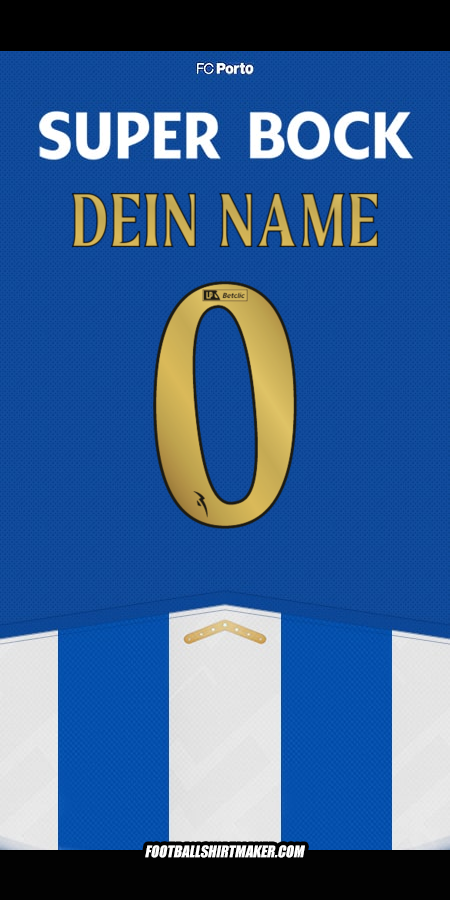 Trikot FC Porto 2025/2026 -  dein name - 0