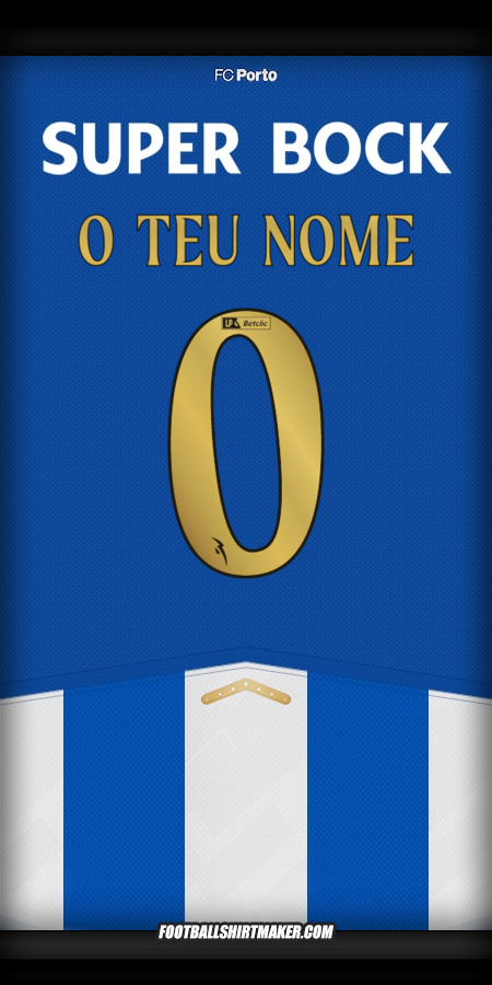 Camisola FC Porto 2025/2026 -  o teu nome - 0