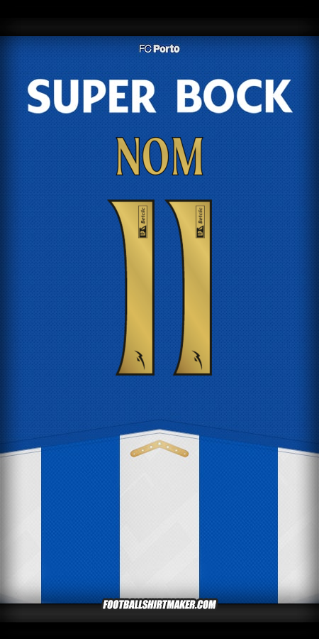 Maillot FC Porto 2025/2026 -  nom - 11