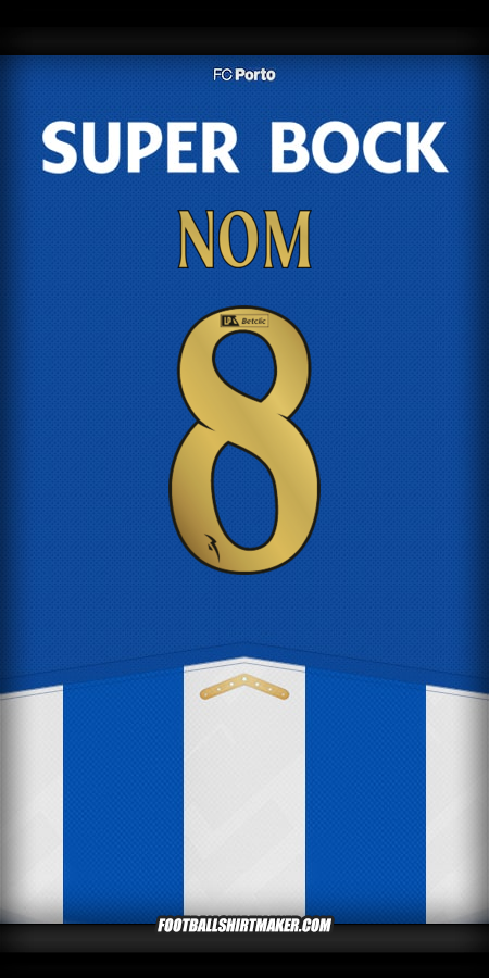 Maillot FC Porto 2025/2026 -  nom - 8