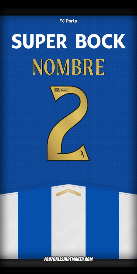 Jersey FC Porto 2025/2026 -  nombre - 2
