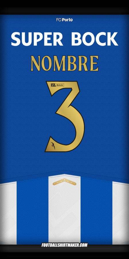 Jersey FC Porto 2025/2026 -  nombre - 3