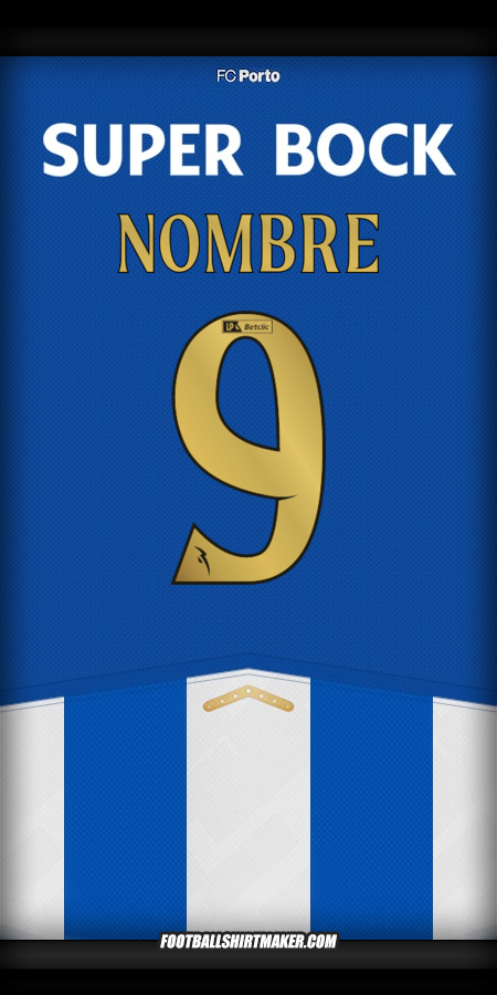 Camiseta FC Porto 2025/2026 -  nombre - 9