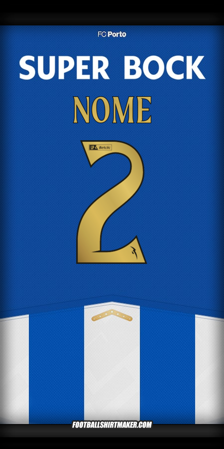 Camisa FC Porto 2025/2026 -  nome - 2