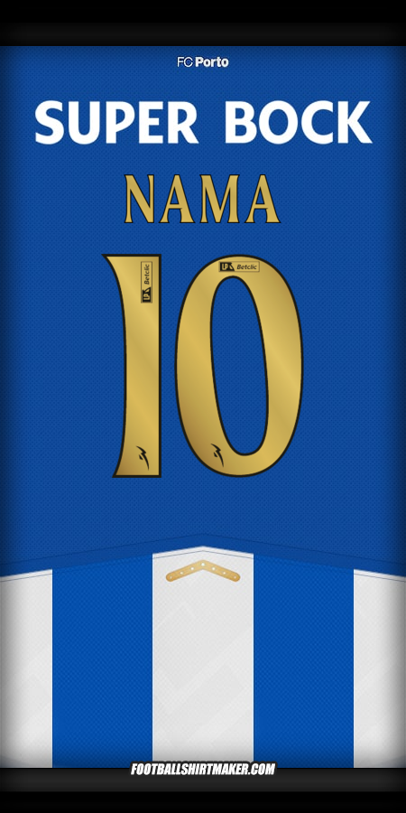 Jersey FC Porto 2025/2026 -  nama - 10