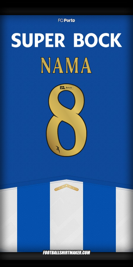 Jersey FC Porto 2025/2026 -  nama - 8